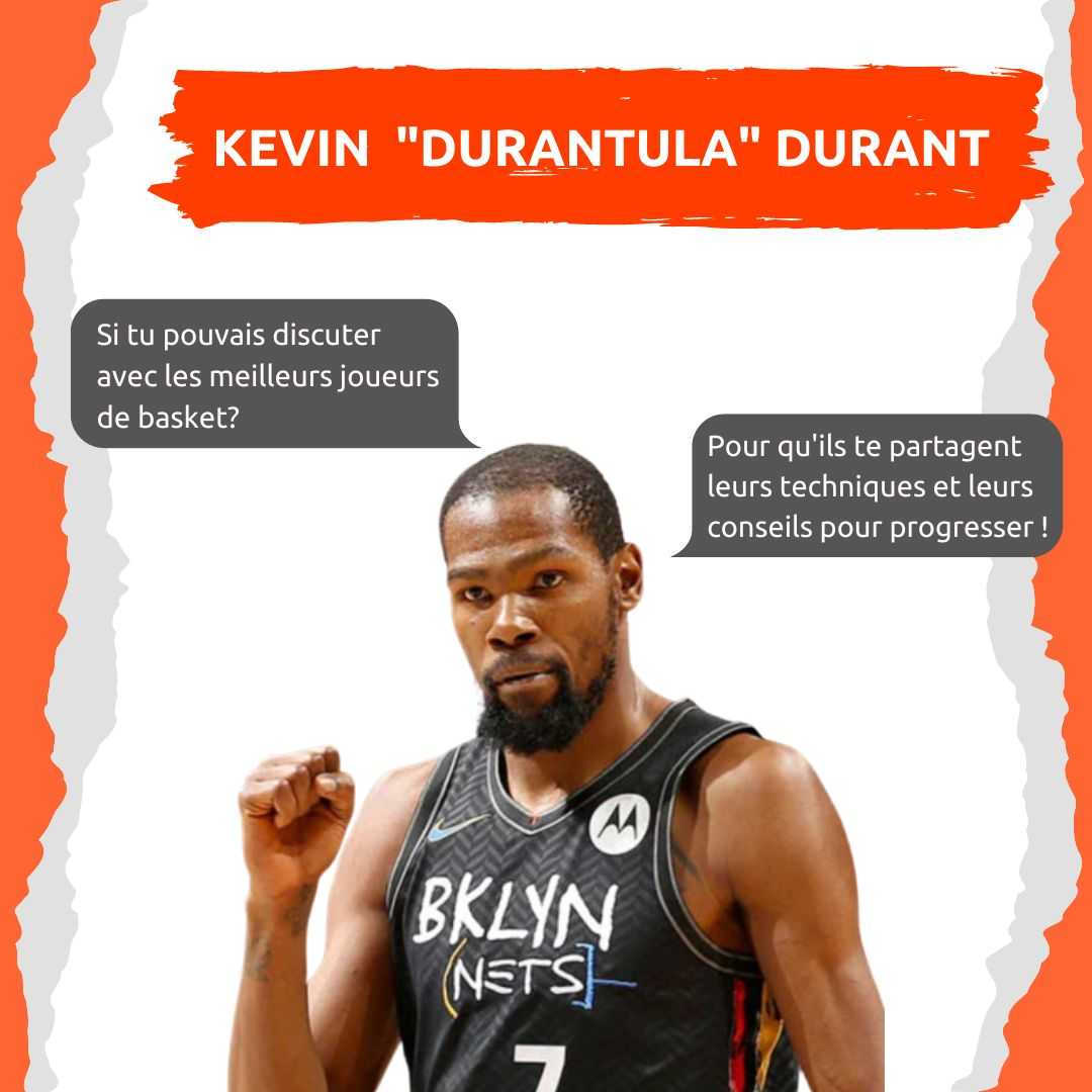 Talk to Kevin Durant